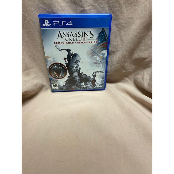 Assassin's Creed III: Remastered (Sony PlayStation 4, 2019) PS4 - Picture 1 of 4